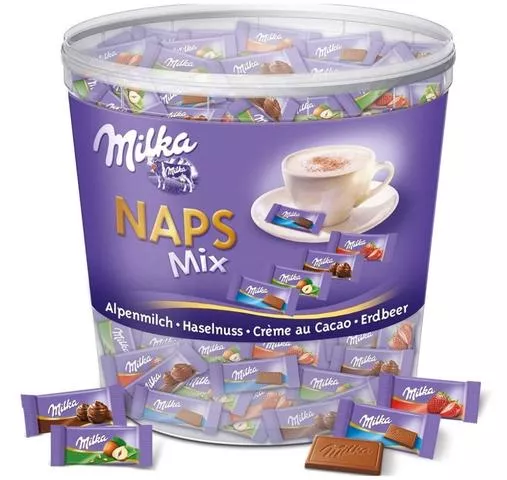 2x Milka Naps Mix Horeca (1kg)
