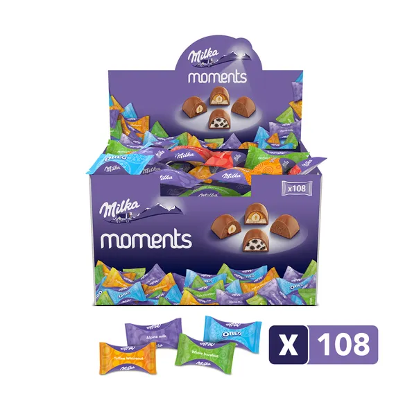 Milka Moments Mix (108 stuks)
