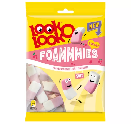 Look o Look Foammies Raspberry (12x180gr)