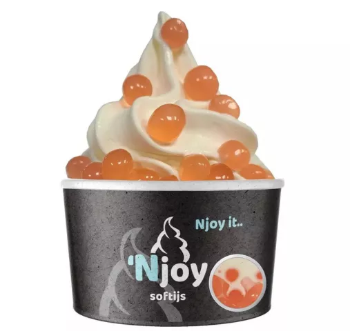 NJOY Bubble Balletjes Aardbei 3kg